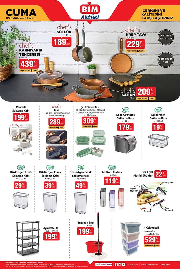 Chef's Sütlük 189 TL