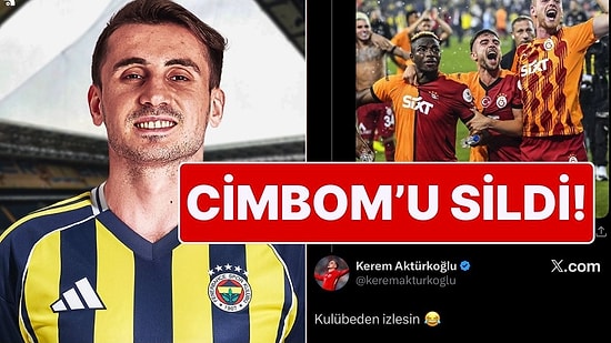 Galatasaray Paylaşımlarını Sildi: Benfica, Kerem Aktürkoğlu'nun Fenerbahçe’ye Transferini Duyurdu