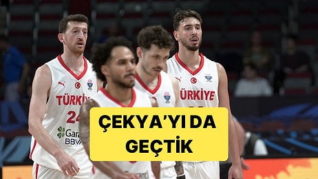 12 Dev Adam, Letonya'nın Ardından Çekya'yı 92-78 Yenmeyi Başardı