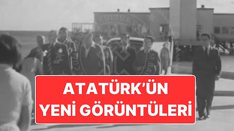 Kültür ve Turizm Bakanı Mehmet Nuri Ersoy Paylaştı: Atatürk'ün İlk Kez Yayınlanan Yeni Görüntüleri