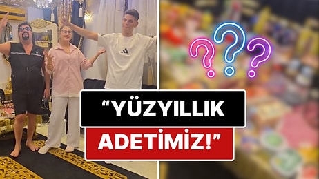 X'te Goygoyculara Malzeme Çıktı: Kobra Murat Damat Tarafının Hediye Market Alışverişini Paylaştı