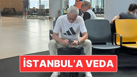 Fenerbahçe’den Kovulmuştu: Jose Mourinho İstanbul’dan Giderken Görüntülendi