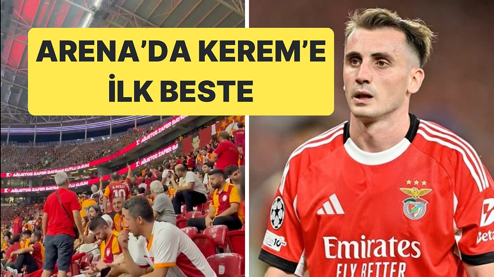 Galatasaray Taraftarı Rizespor Maçı Öncesi Fenerbahçe'ye Transfer Olan Kerem Aktürkoğlu'nu Protesto Etti
