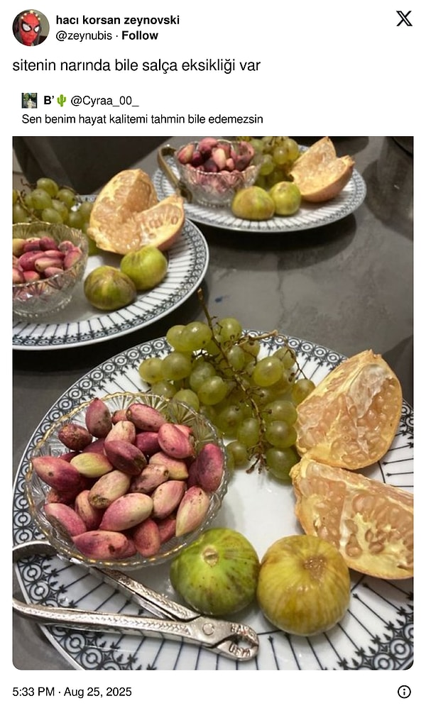 X ahalisi hala salça kullanımını öğrenemedi.