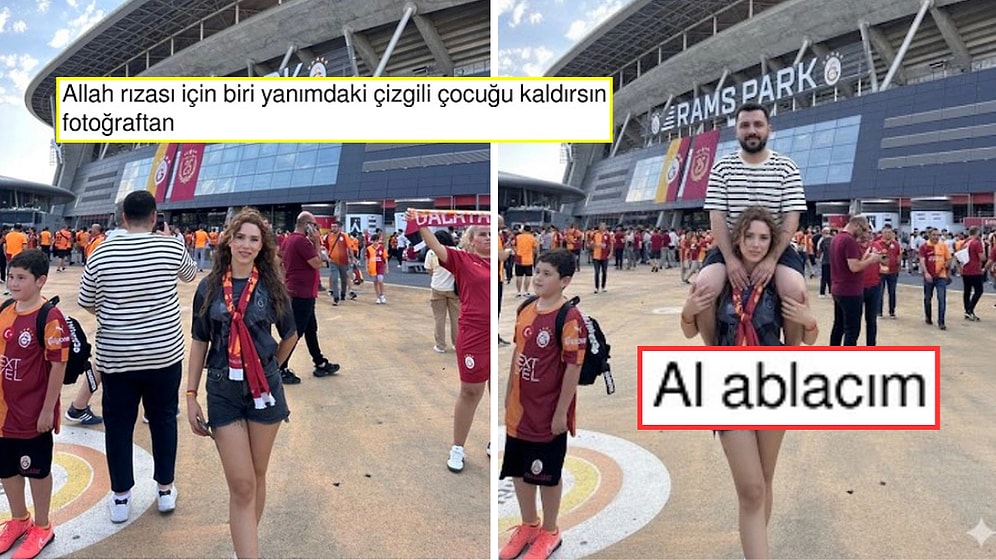 Fotoğrafın Tüm Havasını Bozan Adamı Silmek İsteyen Kullanıcıya Gelen Birbirinden Komik Şoplar