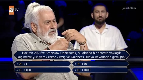Haziran 2025'te Stanislaw Odbiezalek su altında bir nefeste yaklaşık kaç metre yürüyerek rekor kırmış ve Guinness Dünya Rekorları girmiştir?
