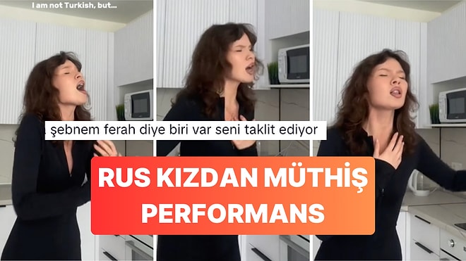 Rus Genç Kızdan Ağızları Açık Bırakan "Dedublüman -  Belki" Performansı
