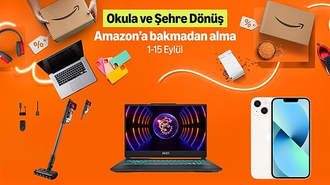 Defterden Teknolojiye: Amazon'da Okula ve Şehre Dönüş Fırsatları Başladı!