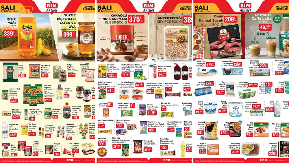 9 Eylül 2025 BİM Aktüel Haftanın Önerileri Kataloğu