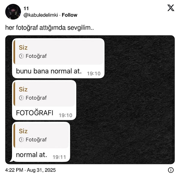 Aklında tut kardeş.