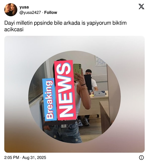 Üzdün.