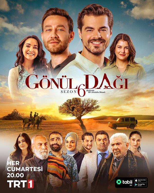 TRT 1'in ilgiyle izlenen dizisi Gönül Dağı'nın merakla beklenen yeni sezon afişi yayınlandı.