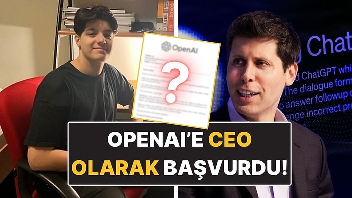 Türk Girişimcinin OpenAI CEO Başvurusu ve Aldığı Yanıt Sosyal Medyada Gündem Oldu