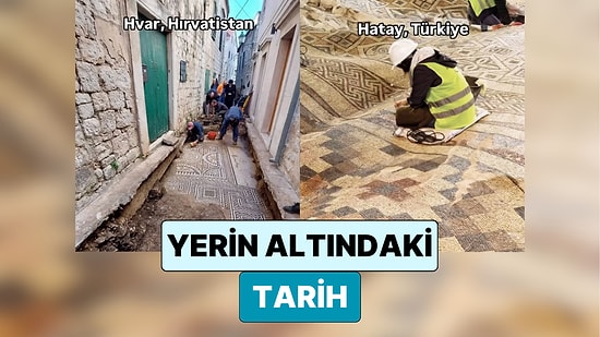 Dünyanın Dört Bir Yanında Toprağın Altında Bulunan Roma Mozaiklerini Görmüş müydünüz?