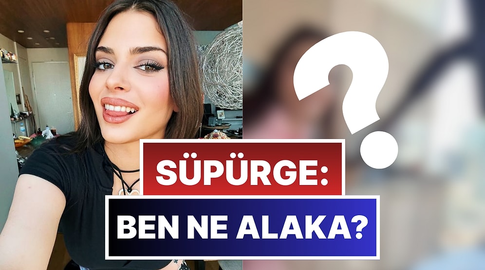 Süpürgenin Hayatı Sorguladığı Anlar: Derin Talu, Süpürgeyle Ocağı Temizlediği Anları Paylaştı!