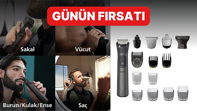 Günün Fırsatı: Philips 15'i 1 Arada Erkek Bakım Seti İndirimde!