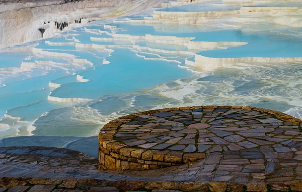 2. Pamukkale Travertines and the Ancient City of Hierapolis