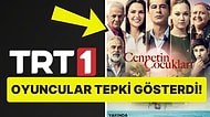 TRT 1'in Cennetin Çocukları Dizisinde Afiş Krizi Çıktı, İlk Afiş Çöp Oldu!