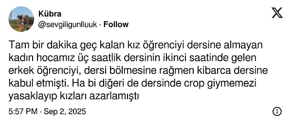 Kız öğrenci vs. erkek öğrenci...👇