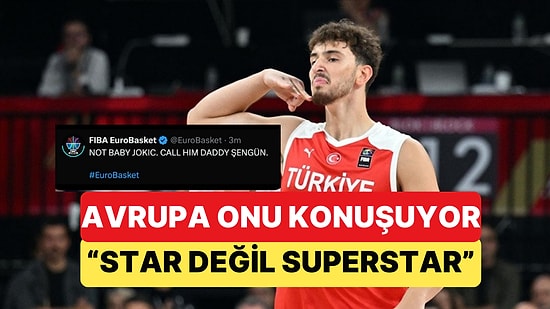 Türkiye, Sırbistan'ı Yenerken Sosyal Medya Alperen Şengün Performansıyla Yıkıldı