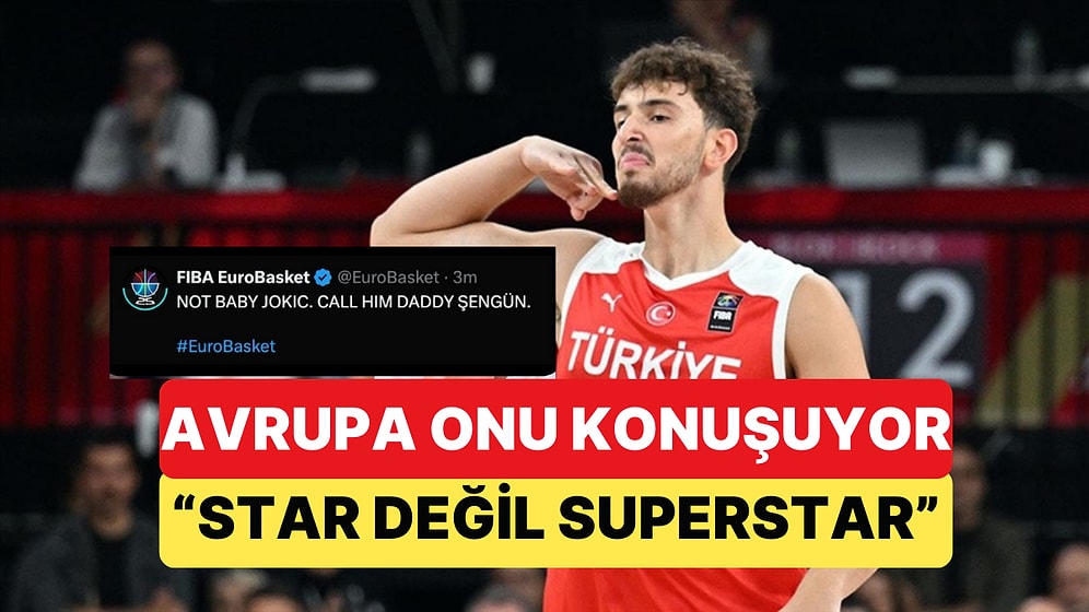 Türkiye, Sırbistan'ı Yenerken Sosyal Medya Alperen Şengün Performansıyla Yıkıldı