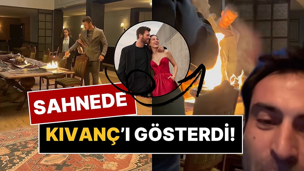 Set Çalışanı, Dublör Kullandığı İçin Tepki Çeken Kıvanç Tatlıtuğ'un da Aslında Sahnede Oynadığını Gösterdi!