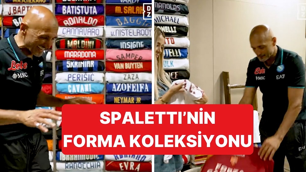 Fenerbahçe'nin Gündemindeki İsim Luciano Spaletti'nin Forma Koleksiyonu ve Totti Sevgisi Dikkat Çekti