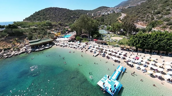 10. Akçagerme Beach (Kaş, Antalya)