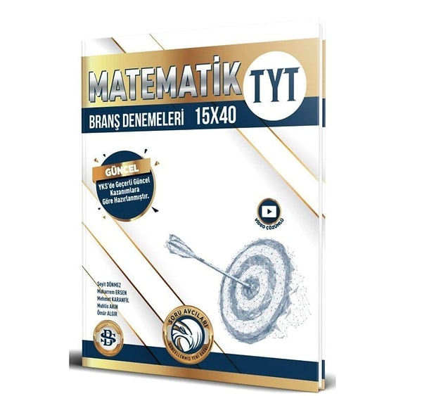 11. Bilgi Sarmal Yayınları Tyt Matematik 15 X 40 Branş Denemeleri