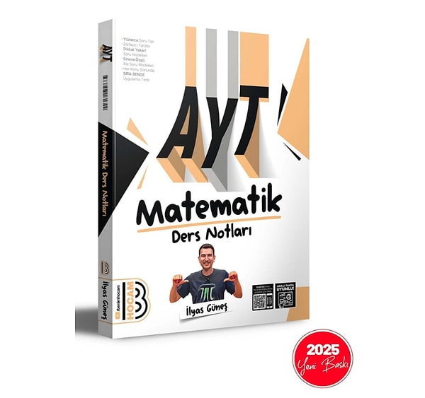 13. 2025 AYT Matematik Video Ders Notları Benim Hocam Yayınları Alıştırma Kitabı