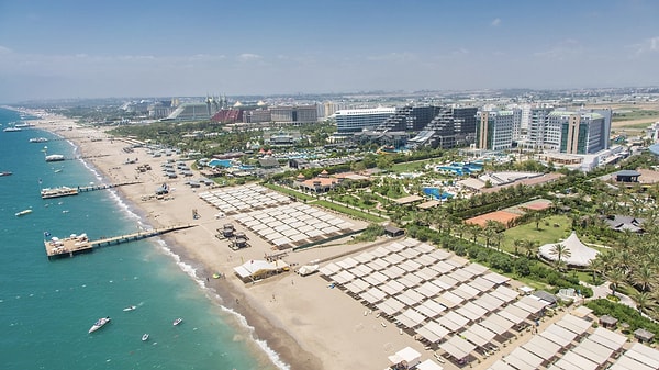 7. Lara Beach: Antalya's Golden Sands and Luxury Accommodation