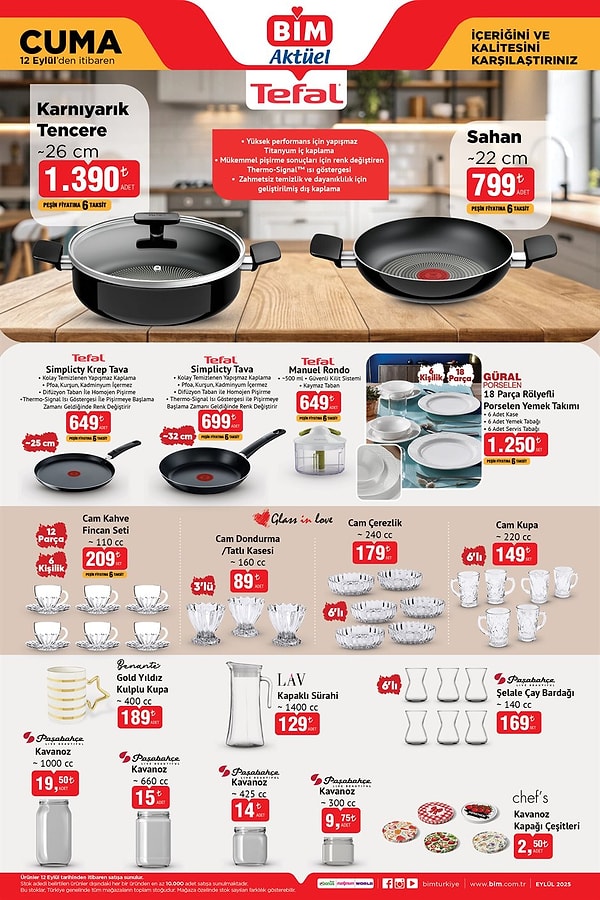 Tefal Karnıyarık Tencere 1.390 TL