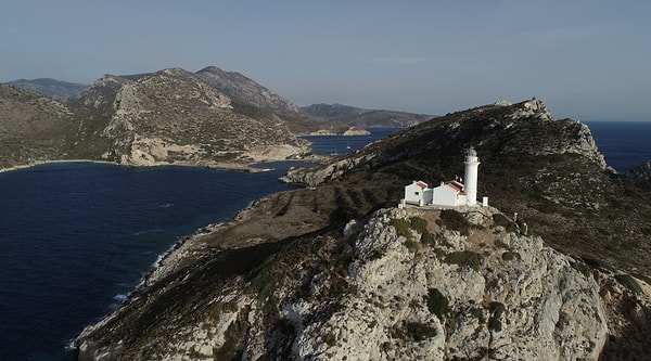 4. Knidos (Datça) — Dramatic sunset against the silhouette of the ancient city