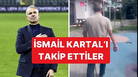Bir Fenerbahçe Taraftarı Cuma Namazı Çıkışı İsmail Kartal'ı Takip Ederek Transfer İstedi