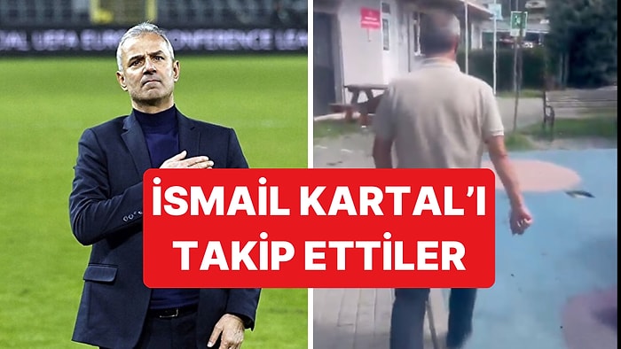 Bir Fenerbahçe Taraftarı Cuma Namazı Çıkışı İsmail Kartal'ı Takip Ederek Transfer İstedi
