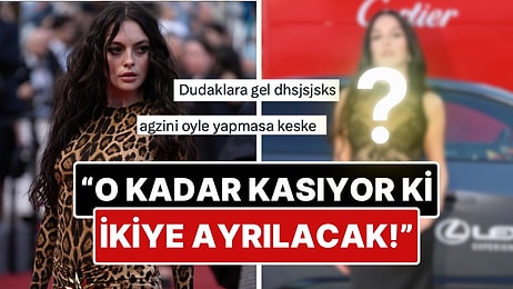 Venedik Film Festivali Kırmızı Halısında Transparan Elbisesiyle Rollenen Melis Sezen Kullanıcıları İkiye Böldü