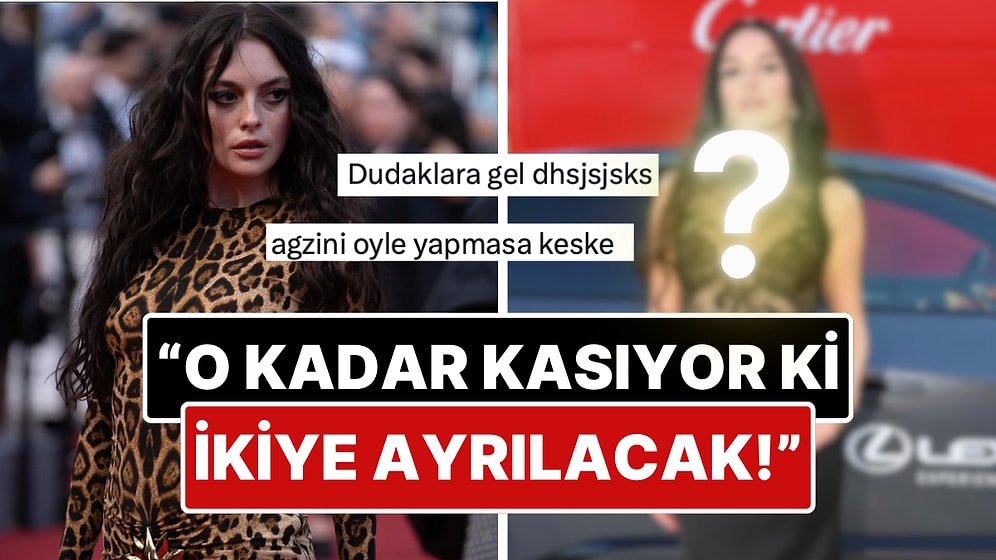 Venedik Film Festivali Kırmızı Halısında Transparan Elbisesiyle Rollenen Melis Sezen Kullanıcıları İkiye Böldü
