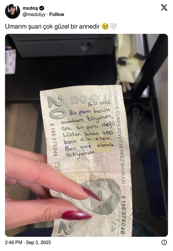 İşte, @medoliyy adlı X kullanıcısının hepimizi hüzünlendiren o paylaşımı👇