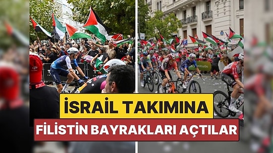 La Vuelta Bisiklet Yarışında İsrail Protestoları Büyüyor: Filistin Bayrakları Sallandı