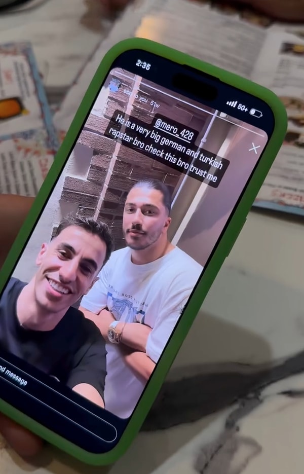 İşte Ebo ve Mero'nun Justin Bieber'a attığı o mesaj: