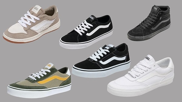 Vans, sokak modasının ikonik markalarından biri olarak hem rahatlığı hem de özgün tarzı bir araya getiriyor.