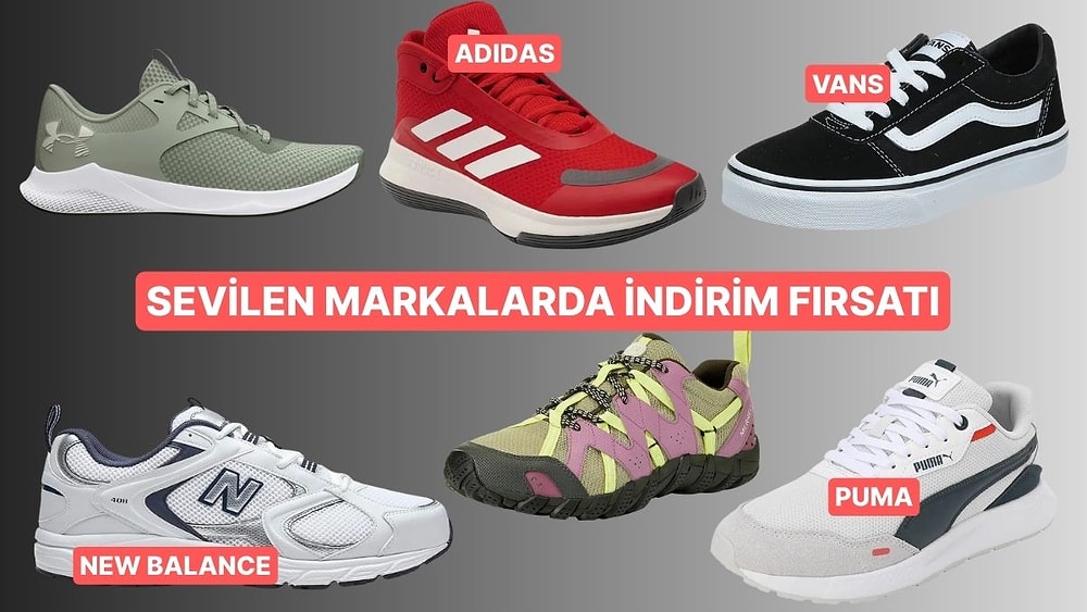 Okula ve Şehre Dönüş İndirimlerinde %50’ye Varan Spor Ayakkabı Fırsatları!