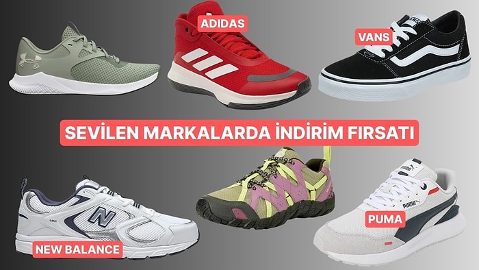 Okula ve Şehre Dönüş İndirimlerinde %50’ye Varan Spor Ayakkabı Fırsatları!