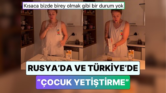 Bir Türk ile Evlenen Rus İçerik Üreticisi Rusya'da ve Türkiye'de "Çocuk Yetiştirme" Meselesini Kıyasladı