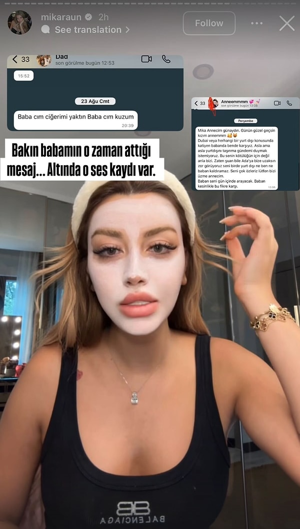 İşte o paylaşım: