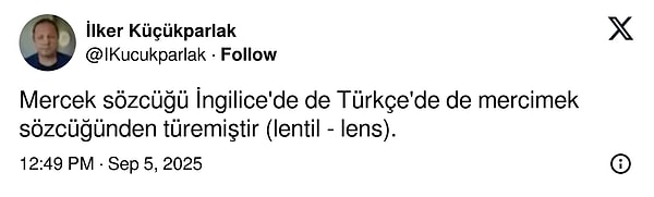 Mercek- Mercimek