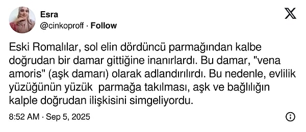 Alyans neden dördüncü parmağa takılır?