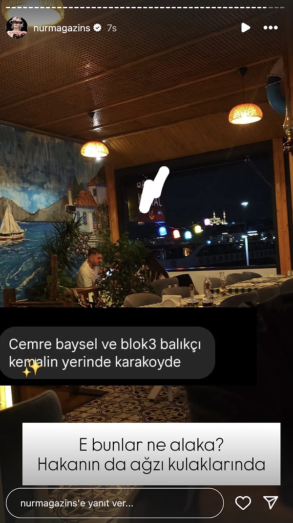 26 yaşındaki başarılı oyuncunun adı bu kez ünlü rapçi Blok 3 yani Hakan Aydın ile anılıyor.