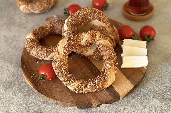 7. Airfryer'da simit tarifi