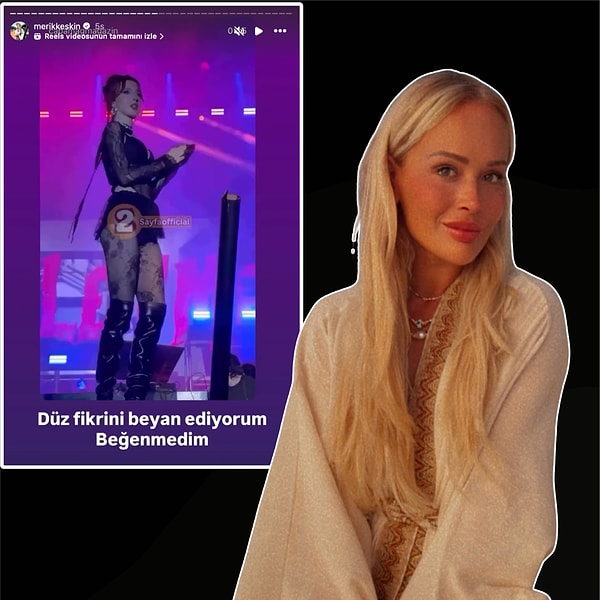 Manifest kızlarına dair bir yorum da fenomen Meriç Keskin'den geldi.